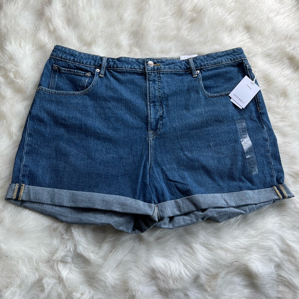 FREE ASSEMBLY cutoff shorts size 22